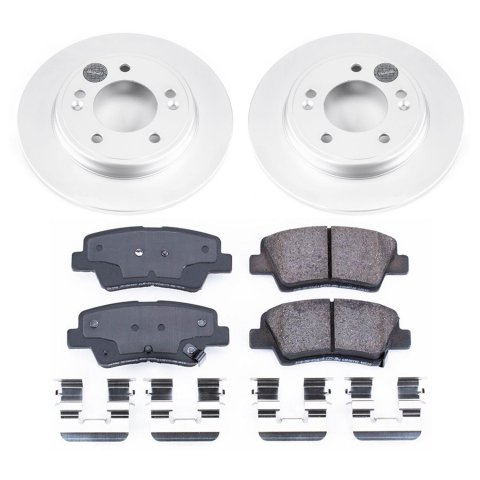 Power Stop 2019 Hyundai Veloster Front & Rear Z17 Evolution Geomet Coated Brake Kit (1x psbCRK8331, 1x psbCRK8011) thumbnail 7