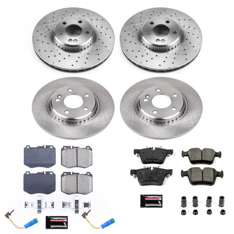 Power Stop 2018 Mercedes-Benz C350e Front & Rear Autospecialty Brake Kit (1x psbKOE8047, 1x psbKOE7969) thumbnail 5