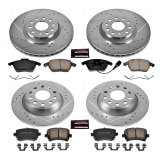 Power Stop 2013 Audi A3 Front & Rear Z23 Evolution Sport Brake Kit (1x psbK2259, 1x psbK5662) thumbnail 8