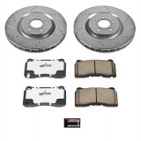 Power Stop 2012 Ford Mustang Front & Rear Z26 Street Warrior Brake Kit (1x psbK4547-26, 1x psbK5941-26) thumbnail 7