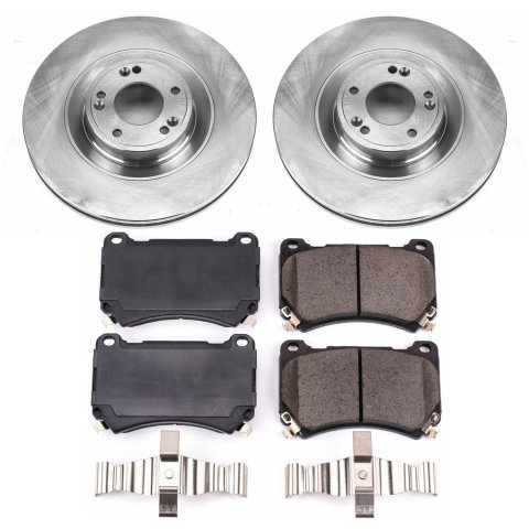 Power Stop 2011 Hyundai Equus Front & Rear Autospecialty Brake Kit (1x psbKOE5928, 1x psbKOE7341) thumbnail 6