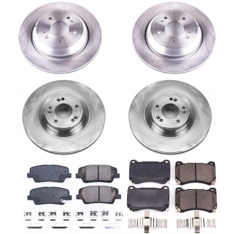 Power Stop 2011 Hyundai Equus Front & Rear Autospecialty Brake Kit (1x psbKOE5928, 1x psbKOE7341) thumbnail 7