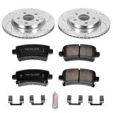 Power Stop 2011 Buick LaCrosse Front & Rear Z23 Evolution Sport Brake Kit (1x psbK5547, 1x psbK5522) thumbnail 1