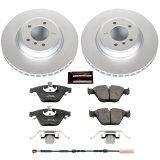 Power Stop 2011 BMW 335d Front & Rear Z23 Evolution Sport Coated Brake Kit (1x psbCRK6055, 1x psbCRK045) thumbnail 2