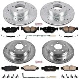 Power Stop 2007 BMW 328i Front & Rear Z23 Evolution Sport Brake Kit (1x psbK3002, 1x psbK4590) thumbnail 5