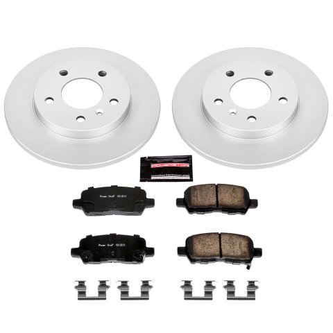 Power Stop 2004 Pontiac Grand Prix Front & Rear Z17 Evolution Geomet Coated Brake Kit (1x psbCRK1586, 1x psbCRK1602) thumbnail 8