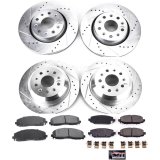 Power Stop 18-19 Jeep Wrangler Front & Rear Z23 Evolution Sport Brake Kit (1x psbK7940, 1x psbK7942) thumbnail 3