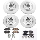 Power Stop 18-19 Hyundai Elantra GT Front & Rear Z17 Evolution Geomet Coated Brake Kit (1x psbCRK8011, 1x psbCRK6985) thumbnail 2