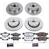 Power Stop 17-19 Jeep Grand Cherokee Front & Rear Z36 Truck & Tow Brake Kit (1x psbK7412-36, 1x psbK5950-36) thumbnail 4