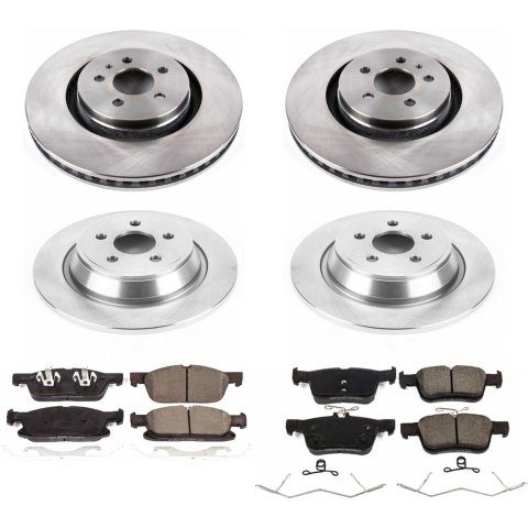 Power Stop 17-18 Lincoln Continental Front & Rear Autospecialty Brake Kit (1x psbKOE7417, 1x psbKOE7143) thumbnail 9