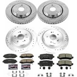Power Stop 15-19 Acura TLX Front & Rear Z23 Evolution Sport Brake Kit (1x psbK7214, 1x psbK7216) thumbnail 1