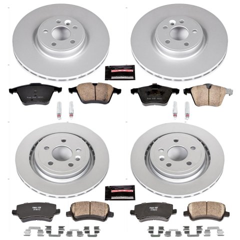 Power Stop 15-18 Volvo S60 Front & Rear Z23 Evolution Sport Coated Brake Kit (1x psbCRK4702, 1x psbCRK4699) thumbnail 4