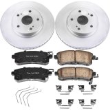 Power Stop 15-18 Subaru Legacy Front & Rear Z17 Evolution Geomet Coated Brake Kit (1x psbCRK7356, 1x psbCRK7039) thumbnail 4