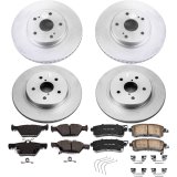 Power Stop 15-18 Subaru Legacy Front & Rear Z17 Evolution Geomet Coated Brake Kit (1x psbCRK7356, 1x psbCRK7039) thumbnail 5