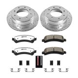 Power Stop 14-19 Chevrolet Express 3500 Front & Rear Z36 Truck & Tow Brake Kit (1x psbK2039-36, 1x psbK2071-36) thumbnail 6