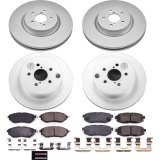 Power Stop 14-18 Subaru Forester Front & Rear Z17 Evolution Geomet Coated Brake Kit (1x psbCRK285, 1x psbCRK6978) thumbnail 1