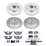 Power Stop 13-15 Volkswagen Jetta Front & Rear Z23 Evolution Sport Coated Brake Kit (1x psbCRK6041, 1x psbCRK5671) thumbnail 4