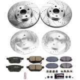 Power Stop 12-18 Toyota Yaris Front & Rear Z23 Evolution Sport Brake Kit (1x psbK6106, 1x psbK6104) thumbnail 5