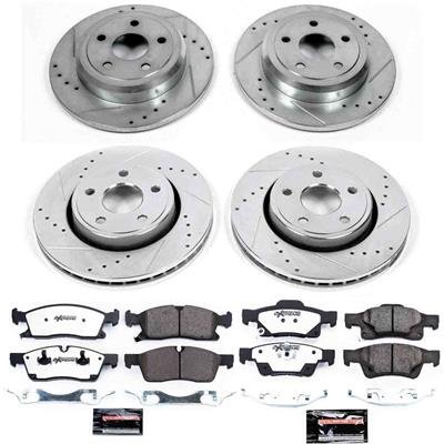 Power Stop 11-19 Dodge Durango Front & Rear Z36 Truck & Tow Brake Kit (1x psbK5951-36, 1x psbK5950-36) thumbnail 8