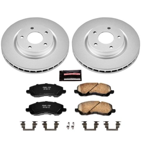 Power Stop 11-14 Chrysler 200 Front & Rear Z17 Evolution Geomet Coated Brake Kit (1x psbCRK3032, 1x psbCRK1630) thumbnail 6