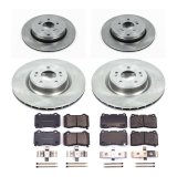 Power Stop 10-16 Hyundai Genesis Coupe Front & Rear Autospecialty Brake Kit (1x psbKOE6166, 1x psbKOE6165) thumbnail 3