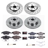Power Stop 10-14 Mercedes-Benz E350 Front & Rear Autospecialty Brake Kit (1x psbKOE7496, 1x psbKOE6359) thumbnail 2