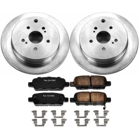 Power Stop 09-13 Suzuki Grand Vitara Front & Rear Autospecialty Brake Kit (1x psbKOE6100, 1x psbKOE5886) thumbnail 7