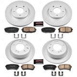 Power Stop 09-12 Hyundai Elantra Front & Rear Z17 Evolution Geomet Coated Brake Kit (1x psbCRK6093, 1x psbCRK5366) thumbnail 4