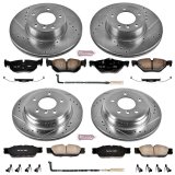Power Stop 09-10 BMW 328i xDrive Front & Rear Z23 Evolution Sport Brake Kit (1x psbK3002, 1x psbK4678) thumbnail 4
