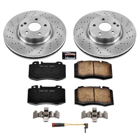 Power Stop 07-12 Mercedes-Benz SL550 Front & Rear Autospecialty Brake Kit (1x psbKOE6566, 1x psbKOE6752) thumbnail 3