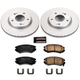 Power Stop 07-10 Hyundai Elantra Front & Rear Z17 Evolution Geomet Coated Brake Kit (1x psbCRK5291, 1x psbCRK5210) thumbnail 9