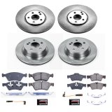 Power Stop 07-09 Mercedes-Benz E550 Front & Rear Autospecialty Brake Kit (1x psbKOE6359, 1x psbKOE7767) thumbnail 6