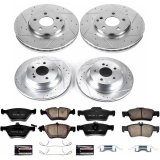 Power Stop 06-09 Mercedes-Benz E350 Front & Rear Z23 Evolution Sport Brake Kit (1x psbK5168, 1x psbK5322) thumbnail 8