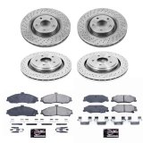 Power Stop 06-09 Cadillac XLR Front & Rear Autospecialty Brake Kit (1x psbKOE5159, 1x psbKOE5158) thumbnail 9