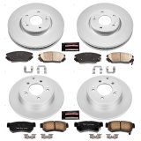 Power Stop 06-08 Hyundai Sonata Front & Rear Z17 Evolution Geomet Coated Brake Kit (1x psbCRK4647, 1x psbCRK5211) thumbnail 4