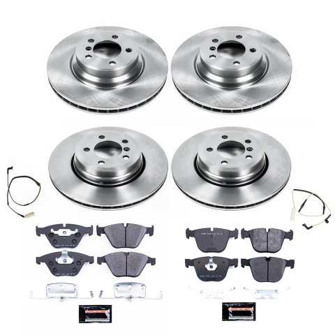 Power Stop 06-08 BMW 750i Front & Rear Track Day Brake Kit (1x psbTDBK2054, 1x psbTDBK5283) thumbnail 1