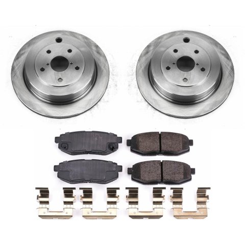 Power Stop 06-07 Subaru B9 Tribeca Front & Rear Autospecialty Brake Kit (1x psbKOE4645, 1x psbKOE4603) thumbnail 7