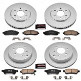 Power Stop 05-18 Nissan Frontier Front & Rear Z17 Evolution Geomet Coated Brake Kit (1x psbCRK4611, 1x psbCRK4621) thumbnail 4