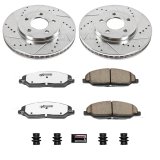 Power Stop 05-10 Ford Mustang Front & Rear Z26 Street Warrior Brake Kit (1x psbK1382-26, 1x psbK1384-26) thumbnail 9