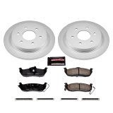 Power Stop 05-07 Infiniti QX56 Front & Rear Z17 Evolution Geomet Coated Brake Kit (1x psbCRK211, 1x psbCRK2445) thumbnail 7