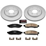 Power Stop 05-07 Infiniti QX56 Front & Rear Z17 Evolution Geomet Coated Brake Kit (1x psbCRK211, 1x psbCRK2445) thumbnail 9