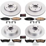 Power Stop 04-08 Chrysler Pacifica Front & Rear Z17 Evolution Geomet Coated Brake Kit (1x psbCRK3020, 1x psbCRK3009) thumbnail 1