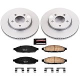 Power Stop 04-08 Chrysler Pacifica Front & Rear Z17 Evolution Geomet Coated Brake Kit (1x psbCRK3020, 1x psbCRK3009) thumbnail 6
