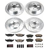 Power Stop 04-05 Chrysler PT Cruiser Front & Rear Z23 Evolution Sport Brake Kit (1x psbK6266, 1x psbK1706) thumbnail 8