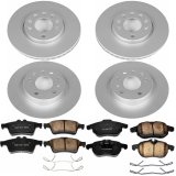 Power Stop 03-11 Saab 9-3 Front & Rear Z23 Evolution Sport Coated Brake Kit (1x psbCRK978, 1x psbCRK981) thumbnail 4
