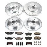 Power Stop 03-09 Chrysler PT Cruiser Front & Rear Z23 Evolution Sport Brake Kit (1x psbK1709, 1x psbK1706) thumbnail 8