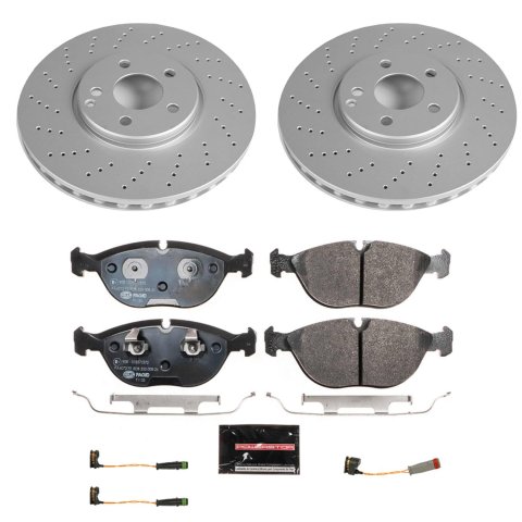 Power Stop 03-06 Mercedes-Benz S500 Front & Rear Euro-Stop Brake Kit (1x psbESK5118, 1x psbESK2998) thumbnail 8
