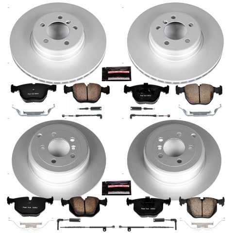 Power Stop 03-05 Land Rover Range Rover Front & Rear Z23 Evolution Sport Coated Brake Kit (1x psbCRK5742, 1x psbCRK5111) thumbnail 4