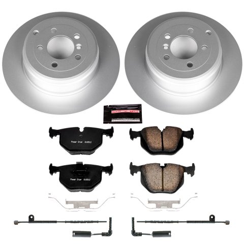 Power Stop 03-05 Land Rover Range Rover Front & Rear Z23 Evolution Sport Coated Brake Kit (1x psbCRK5742, 1x psbCRK5111) thumbnail 5