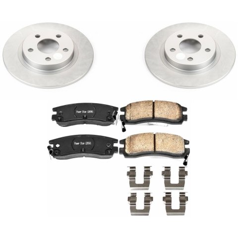 Power Stop 03-05 Buick Park Avenue Front & Rear Z17 Evolution Geomet Coated Brake Kit (1x psbCRK1566, 1x psbCRK1542) thumbnail 8